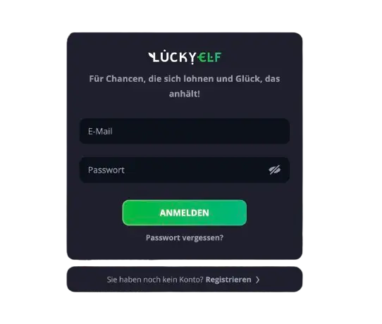 Lucky Elf Casino login