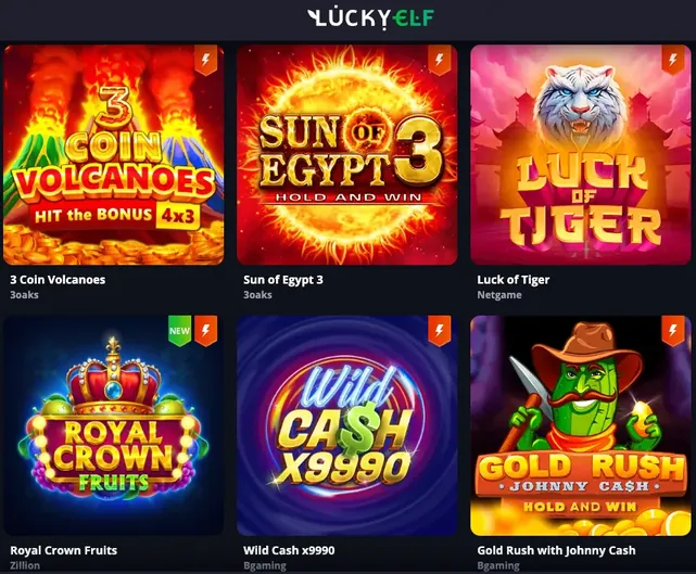 Lucky Elf Casino Deutschland spiele